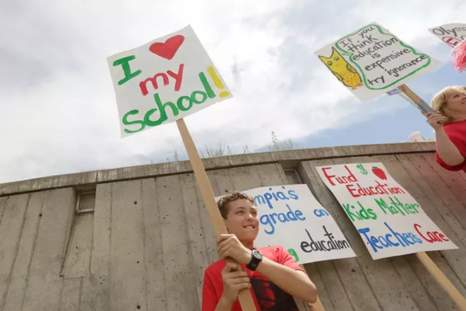 Image: Teacher Walkout