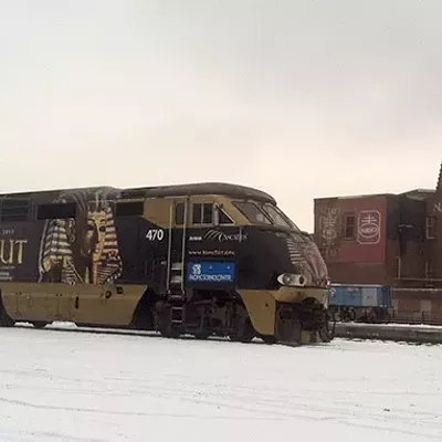 Image: A Curse, or Just an Elk? Why the King Tut train was in town