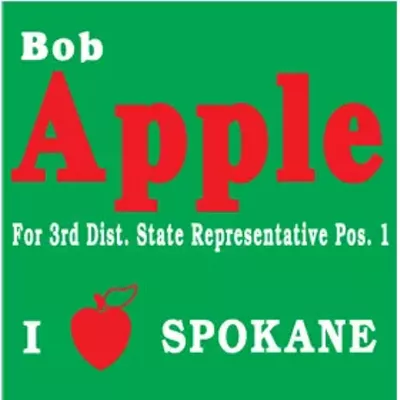Image: Bob Apple clearly not interested in the color blind vote
