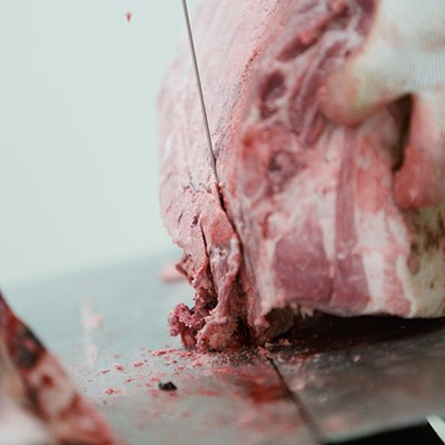 PHOTOS: Butchering a Pig
