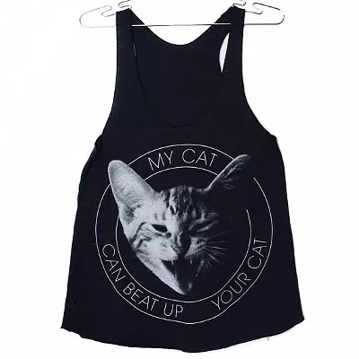 Image: CAT FRIDAY: Display your love of felines with these trendy tops