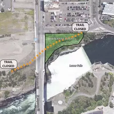 Image: Centennial Trail closures start today