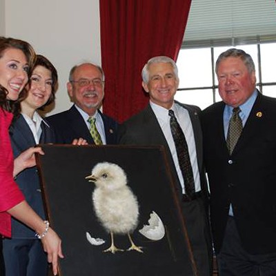 Chicks! In paintings! In Congress!