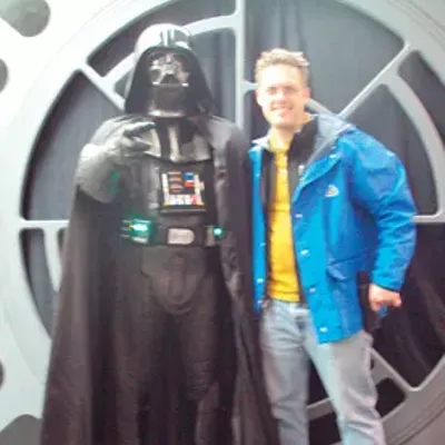 Image: Dress like this normally, you do?