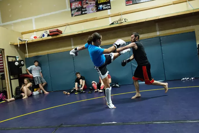 Image: Training at Sikjitsu