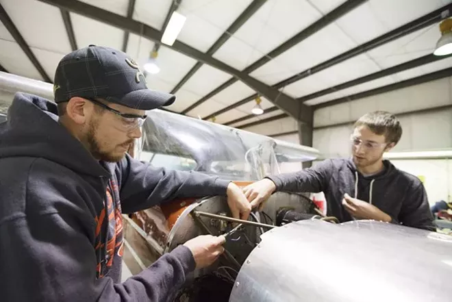 Image: SCC Aviation Maintenance Training Program