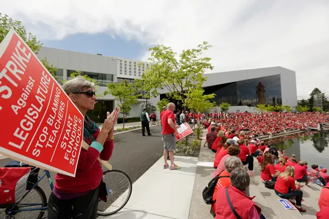 Image: Teacher Walkout