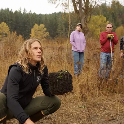 Image: Photos from Reforest Spokane Day