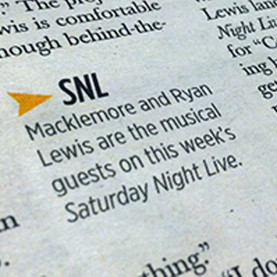 Macklemore and Ryan Lewis on SNL, too