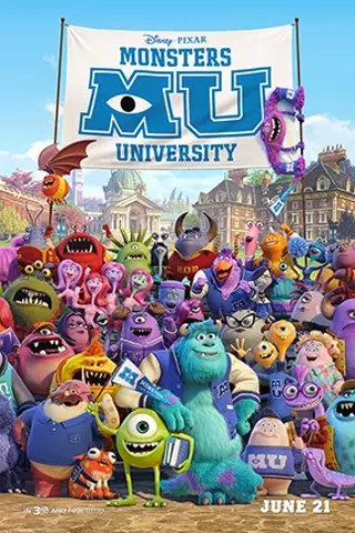 Image: Monsters University 3D