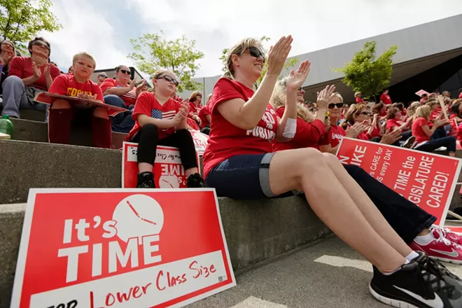 Image: Teacher Walkout