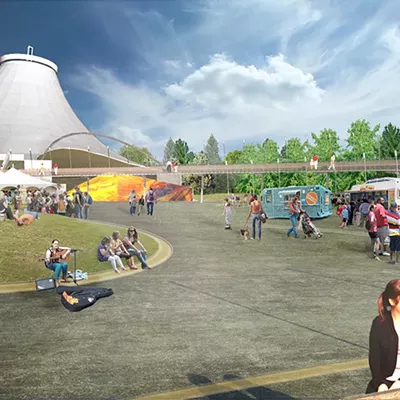 Image: New design concepts for the Riverfront Park master plan