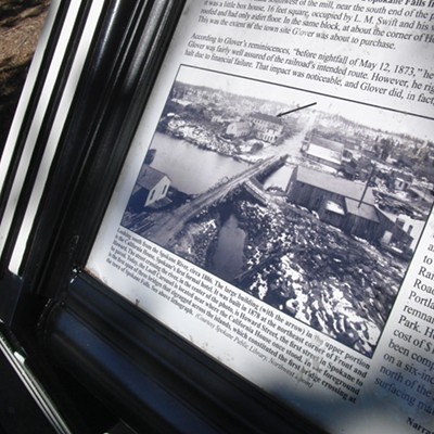 New feature in Riverfront Park tells Spokane's settlement history