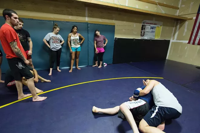 Image: Training at Sikjitsu
