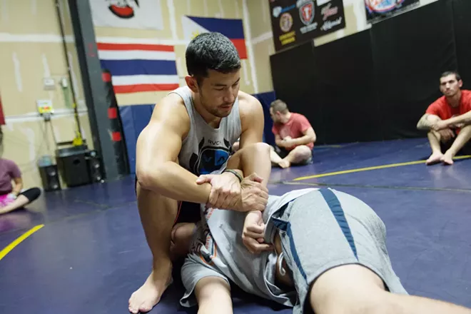 Image: Training at Sikjitsu