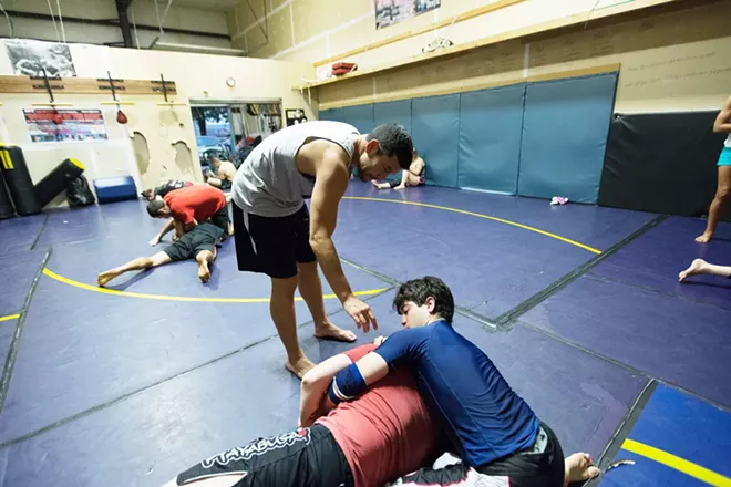 Image: Training at Sikjitsu