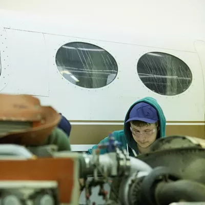 Image: PHOTOS: SCC Aviation Maintenance Training Program