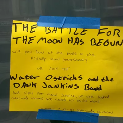 Image: SEEN IN SPOKANE: Moon Justice?
