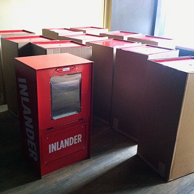 Special delivery: The Inlander takes to the streets