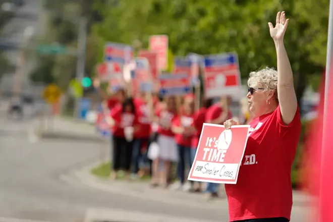 Image: Teacher Walkout