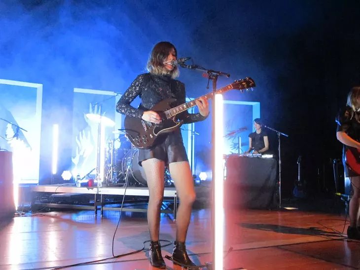 Image: Sleater-Kinney at the Fox Theater Oct. 9, 2019