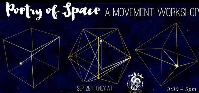 Poetry of Space Movement workshop, platonic solids