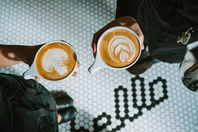 Latte Art Throwdown with 8oz pours