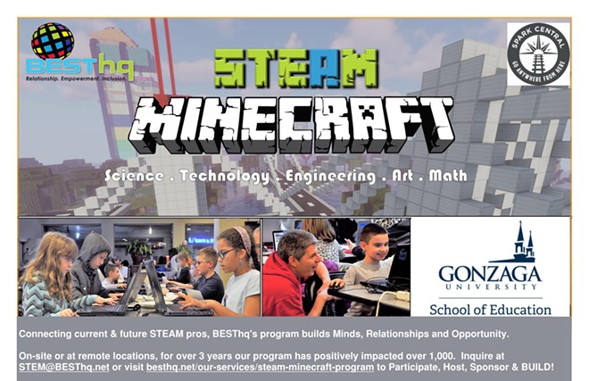 STEAM Minecraft at Spark Central with BestHQ