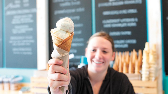 Sweet Peaks Ice Cream opens up in downtown Spokane, serving up local and seasonal flavors