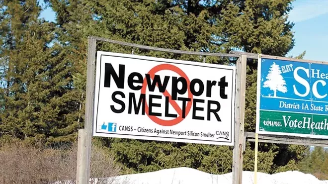 Image: Anti-smelter groups file suit against Pend Oreille, proposed silicon smelter HiTest