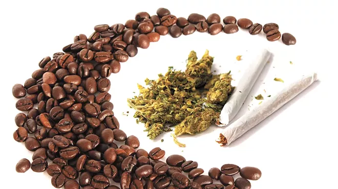 Image: Coffee and cannabis: Some pairings just work
