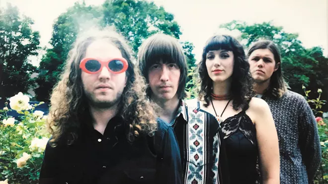 Image: Blending fuzzy garage rock with bright surf sounds, the Shivas put dark lyrics to bouncy melodies