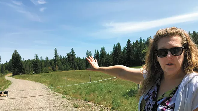 Image: A family told Kootenai County that plans to cut a road through their property were wrong; they were ignored until it was too late