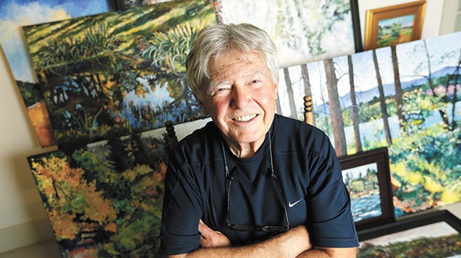 L.R. Montgomery has a lifelong love of the river, and it comes through in his art