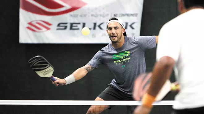 Image: Ping-Pong on Steroids: Or maybe it's tennis-lite; whatever you call it, pickleball is picking up steam as an Inland Northwest favorite