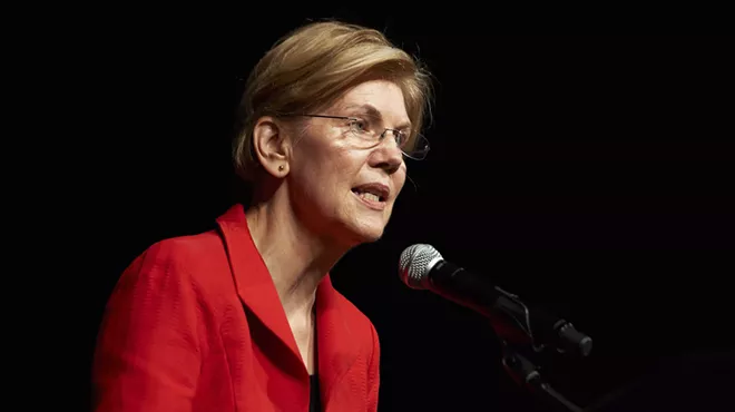Image: Elizabeth Warren announces she is running for president