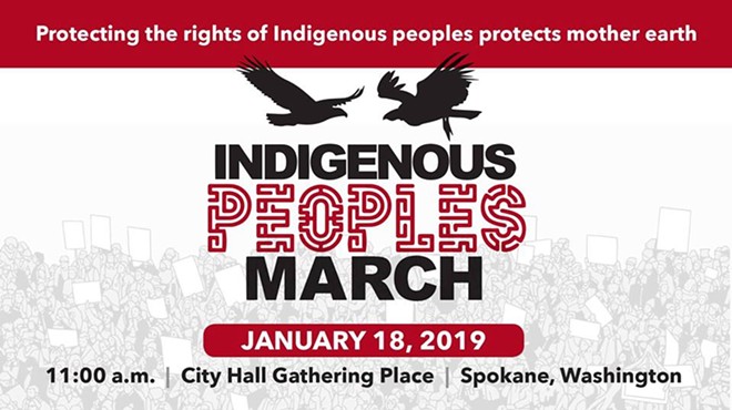 Indigenous Peoples March Spokane