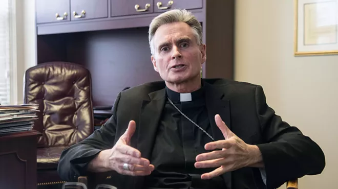 Image: Spokane's Bishop Daly talks to the Inlander about gay priests, sex abuse and that abortion letter