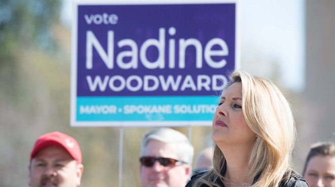 Nadine Woodward is running for mayor on a platform of 'Spokane Solutions,' but doesn't yet have any