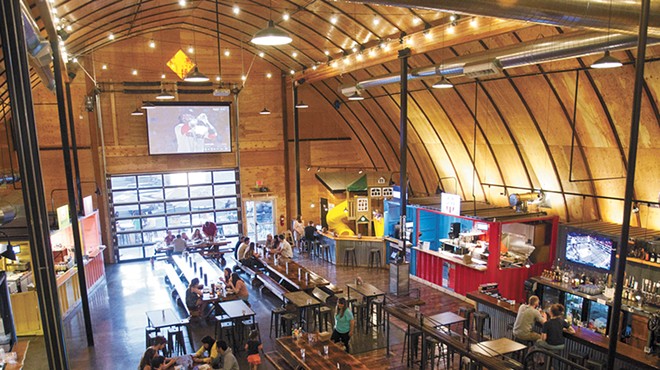 The Lumberyard brings the modern food hall concept to Pullman with six food vendors, two bars, entertainment and more