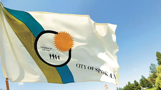 Image: Is it time to update Spokane's official flag?