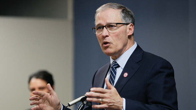 Image: The internet thinks Inslee is hot, new Spokane school security chief resigns, and other headlines