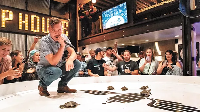 Image: Crafted Taphouse + Kitchen in Coeur d'Alene revs up its late night atmosphere with weekly turtle races