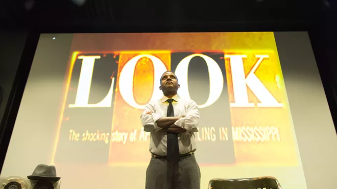 Image: Through 36 roles, Mike Wiley tries to convey the tragedy that catalyzed America's civil rights movement