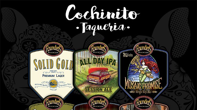 Cochinito + Founders Brewing Dinner