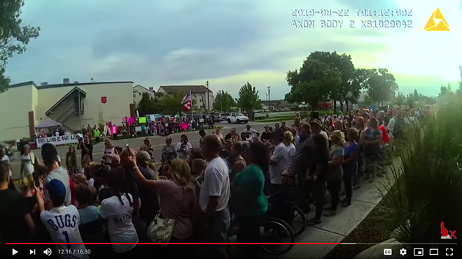 Spokane body cam footage shows cops' attitudes on noise issues at Planned Parenthood protests