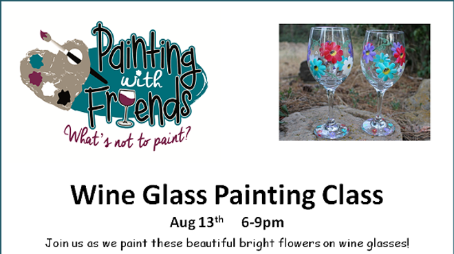 Wine Glass Painting Class