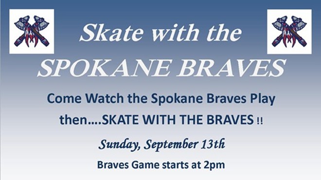 Skate with the Spokane Braves