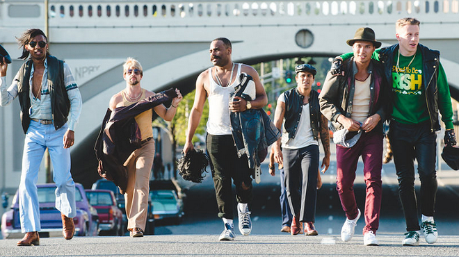 Image: Behind the scenes of Macklemore and Ryan Lewis' Spokane video shoot