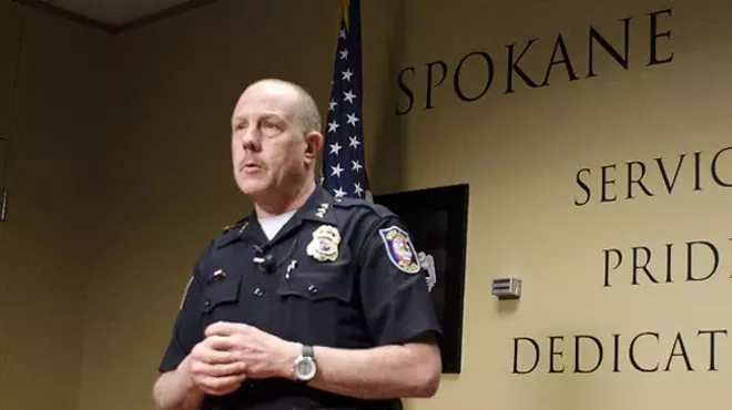 Image: Spokane Police Chief Frank Straub resigns